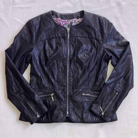 KUT FROM THE KLOTH | Faux Leather Moto Jacket - Picture 9 of 15